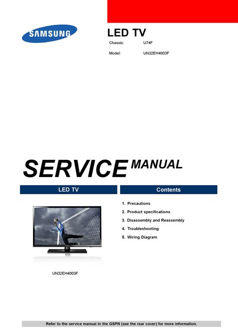 Samsung un32eh4003 un32eh4003f service manual and repair guide. - Taking charge of your fertility the definitive guide to natural.