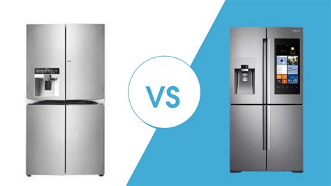Samsung vs lg refrigerator. 26 cu. ft. Smart Mirror InstaView® Counter-Depth MAX™ French Door Refrigerator with Four Types of Ice. $2,999.00. $1,100.00 OFF $4,099.00. 