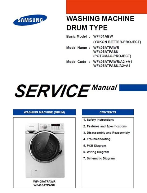 Samsung wf405atpawr service manual and repair guide. - Husqvarna 362xp 365 372xp manuale officina riparazione motoseghe.