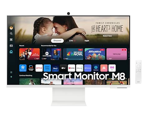 Samsung white monitor 27.  Explore M8 M80D 32" Smart Monitor 4K UHD w...