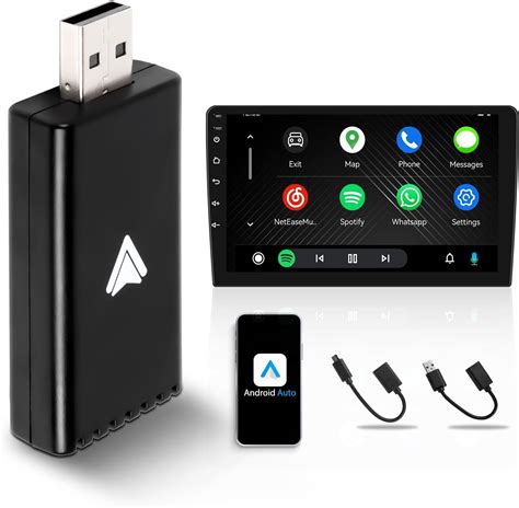 Samsung wireless android auto dongle.  This wireless Android auto adapter...