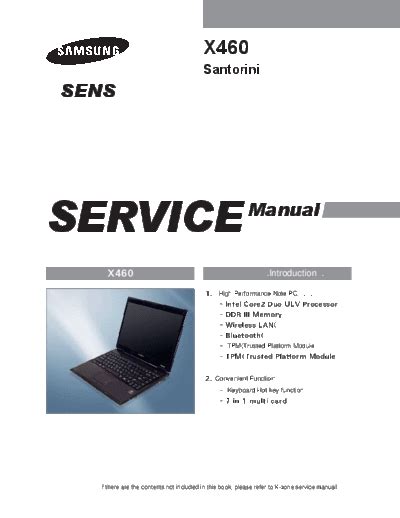 Samsung x460 service manual repair guide. - Bounty hunters and kick ass cops.