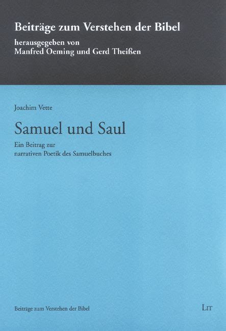 Samuel und saul: ein beitrag zur narrativen poetik des samuelbuches. - New holland hay baler repair manual.