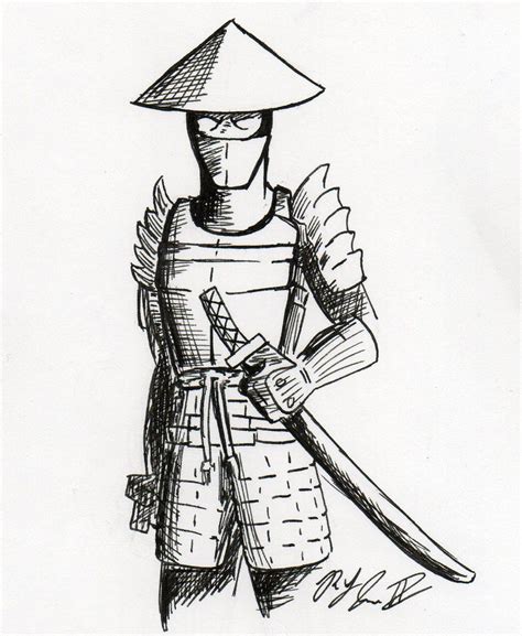 Samurai Easy To Draw
