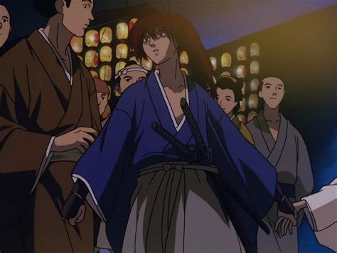 Samurai x trust and betrayal. Yoi no Satoyama: Directed by Kazuhiro Furuhashi. With Mayo Suzukaze, Junko Iwao, Nozomu Sasaki, Masami Suzuki. The third episode details how Kenshin lived with Tomoe and married her as a cover until his side replenished its forces to continue the rebellion. 