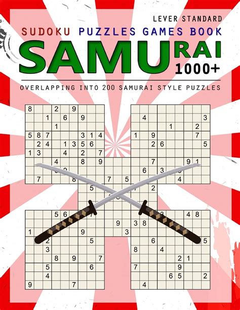 Full Download Samurai Sudoku 1000 Puzzle Book Overlapping Into 200 Samurai Style Puzzles By Birth Booky
