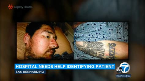 San Bernardino hospital seeks help identifying male patient