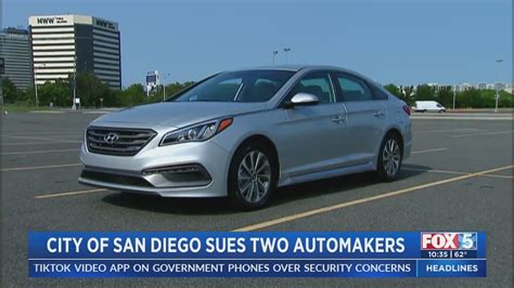 San Diego City Attorney sues 2 large automakers over vehicle theft concerns