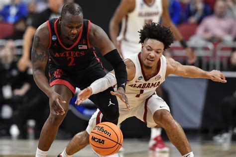 San Diego State ousts top seed Alabama from March Madness