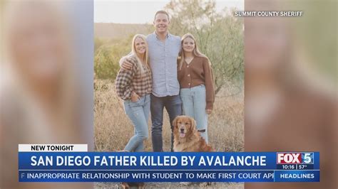 San Diego father killed in avalanche
