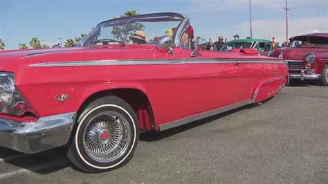 San Diego lowriders show out as cruising ban officially lifted