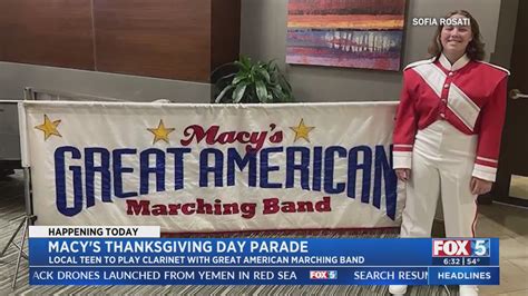 San Diego-area teen plays clarinet in Macy’s Thanksgiving Day Parade