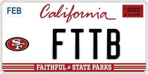 San Francisco 49ers license plate needs 4,800 more orders or the DMV won’t print it