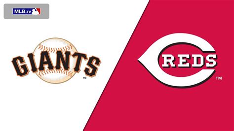 San Francisco Giants and Cincinnati Reds play in game 2 of series