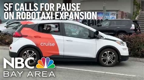 San Francisco city officials ask for pause in robotaxi expansion