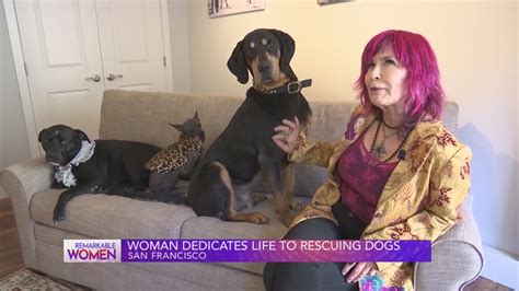 San Francisco woman dedicates life to rescuing dogs