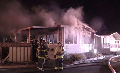San Jose: Elderly man injured in two-alarm house fire