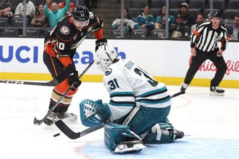 San Jose Sharks defenseman injured in preseason loss to Anaheim Ducks
