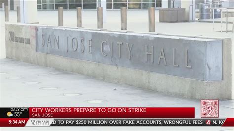 San Jose city employees prepare for possible strike