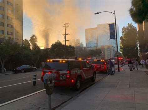 San Jose firefighters respond to 2nd-alarm fire near City Hall