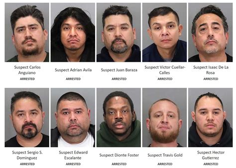 San Jose police arrest two in connection to alleged organized crime spree