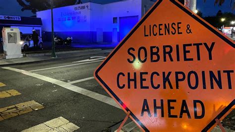 San Jose police enforcing DUI checkpoint tonight