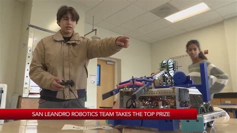 San Leandro High School robotics team takes top prize at UC Berkeley competition