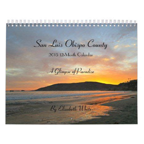 San Luis Obispo Calendar