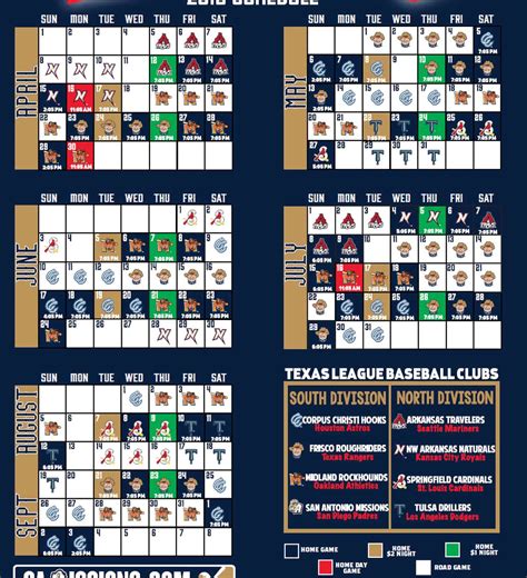 San antonio missions schedule. SAN ANTONIO – The San Antonio Missions Baseball Club announced today the release of the 2024 promotional schedule. The promotional calendar includes 14 giveaways, three theme nights, postgame fireworks, bark in the park, and more. The Missions will be doing four baseball jersey giveaways throughout the 2024 season courtesy of McCombs Ford … 