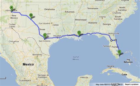 The top cities between San Antonio and Miami are Orlando, New Orleans, St. Augustine, Tampa, Houston, Austin, Sarasota, Clearwater, Naples, and Titusville. Orlando is the most popular city on the route. It's 17 hours from San Antonio and 4 hours from Miami. Show only these on map..