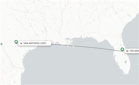 San Antonio, Texas to Orlando. We've scanned 117,22