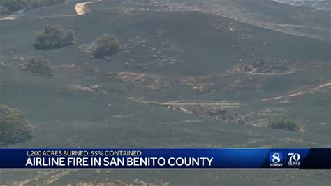 San benito county fire update. .  ...