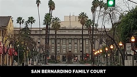 San bernardino family court case lookup - Exhibits are maintained in several locations throughout the San Bernardino Superior Court. Learn More. Family Court Services ... Juvenile Court handles Delinquency cases, in which anyone under the age of 18 (minor) is cited or arrested by a law enforcement agency, as well as Dependency cases, in which a minor is removed from the custody of ...