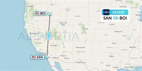 The best one-way flight to Boise from San Diego in the past 72 hours