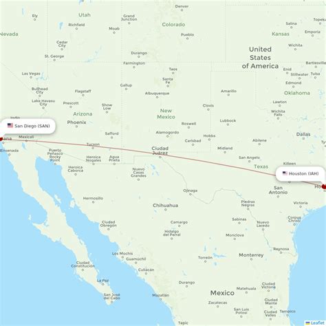 San diego to houston flights. On average, a flight to San Diego costs $237. The cheapest price found on KAYAK in the last 2 weeks cost $17 and departed from Las Vegas. The most popular routes on KAYAK are San Francisco to San Diego which costs $178 on average, and New York to San Diego, which costs $377 on average. 