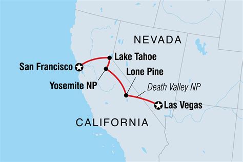 If you spend a little more, can probably get a condo at the Village. Have seen those under $200 in the summer. 8. Re: Where to stay between San Francisco and Las Vegas. Ideally, 2 nights in Yosemite, 1 night in the eastern Sierra region such as Mammoth Lakes, then 1 night Death Valley.. 