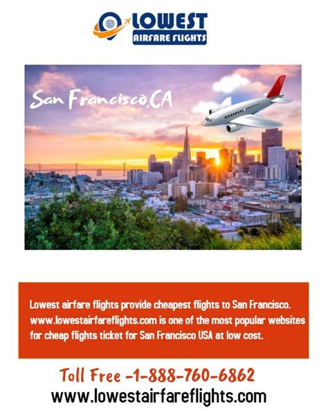 San francisco air fare. Cheap Flights from New York to San Francisco (JFK-SFO) Prices were available within the past 7 days and start at $134 for one-way flights and $261 for round trip, for the period specified. Prices and availability are subject to change. Additional terms apply. Book one-way or return flights from New York to San Francisco with no change fee on ... 