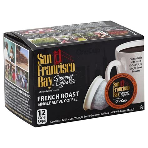 San francisco bay coffee. SKU: 31001. Price $43 99. Size. 80 Count. 120 Count. Add to cart. Favorite Four Variety Pack says it all with French Roast, Fog Chaser, Organic Rainforest Blend and Breakfast Blend. Fabulous choices. Favorite Four Variety Pack 80 Count includes 80 commercially compostable coffee pods (4 roasts with 20 pods each). 