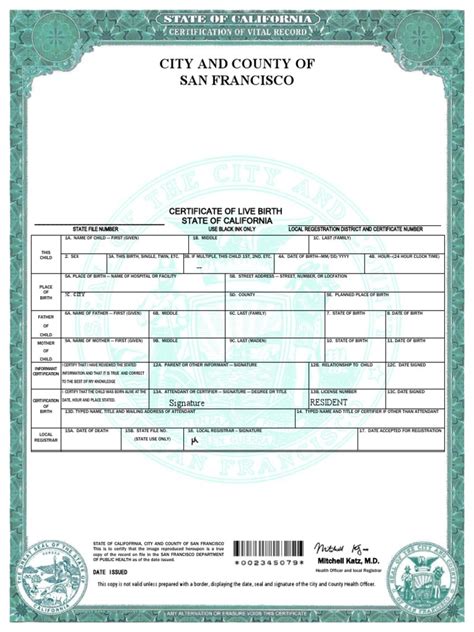 San francisco birth certificate request.  BIRTH CERTIFICATE - Consular services - Cons...