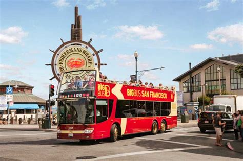 San francisco hop on hop off. Explore San Francisco's famous landmarks on an open-top double-decker Big Bus. Immerse yourself in the city's history and explore sights like Fisherman's Wharf, Museum of Modern Art, and Embarcadero. 