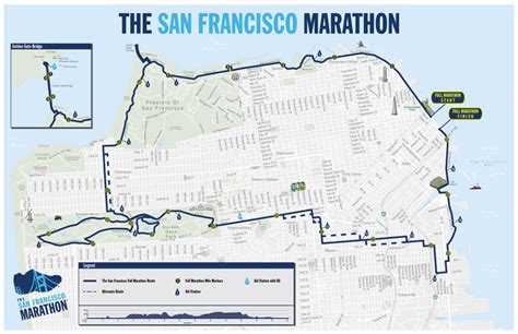 San francisco marathon route. This year, the San Francisco Marathon celebrates its 46th Anniversary on July 23, 2023. Help us honor the rich history of runners who have made this race such an iconic part of the community since the initial running on Sunday, July 10, 1977. Browse our gallery of stories, images, and more below. 