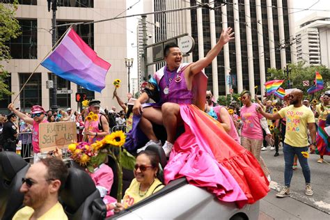 San francisco pride. 1 of 30. Love was in the air for the 2022 Pride Parade and Celebration in San Francisco on Sunday, June 26, 2022. KGO-TV/Leonard Torres. After conflict and then compromise with parade organizers ... 