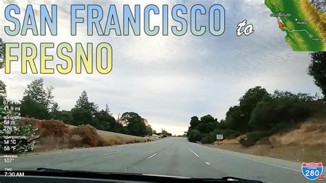 The most efficient way to travel from San Francisco to Fresno is by flying, taking approximately 2 hours and 43 minutes with costs ranging from $140 to $440. If you prefer a more budget-friendly option, taking the bus is an alternative, costing between $20 to $60 and taking around 5 hours. Moreover, there's also the option of taking the train .... 