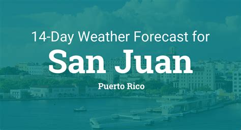 San juan pr 10 day forecast. Point Forecast: San Juan PR. 18.41°N 66.07°W (Elev. 56 ft) Last Update: 7:26 pm AST Feb 29, 2024. Forecast Valid: 7pm AST Feb 29, 2024-6pm AST Mar 7, 2024. Forecast Discussion. 