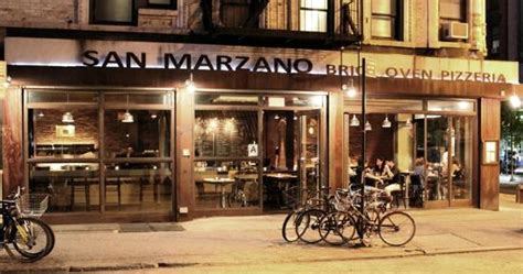 San marzano nyc. New York City. East Village. East Village. San Marzano; View Menus; Read Reviews; Write Review; Directions; San Marzano ($) 4.3 Stars - 49 Votes. Select a Rating! View Menus. 117 2nd Ave New York, NY 10003 (Map & Directions) Phone: (212) 777-3600. Cuisine: Italian, Pasta Neighborhood: East Village Website: www.sanmarzanonyc.com … 