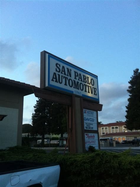 2031 Rumrill Blvd, San Pablo, CA 94806. 1. San Pablo Tire & Wheel Auto Center. Wheels-Frame & Axle Servicing-Equipment Shock Absorbers & Struts Automobile Parts & Supplies. (3) Website Products. 11. YEARS. IN BUSINESS. . 