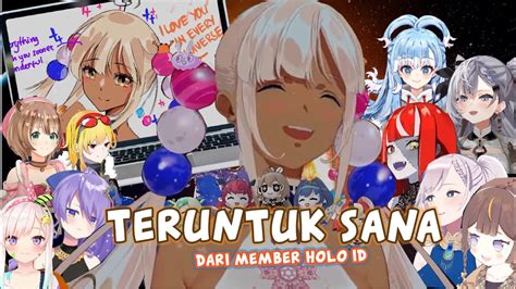 Tsukumo Sana. Omegaalpha (Hololive) IRyS (Hololive) 6 months after HoloMyth's debut, the girls decided to meet up for a collab. Things get a little hectic on Amelia, Gura, and Ina's side however... When things go south, Amelia is left with no choice but to ask her biggest enemy for help.. 