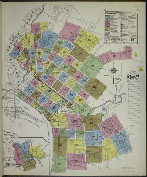 The Sanborn Map® Collection consists of a uniform series of large-scale detailed maps depicting the commercial, industrial, and residential sections of cities. The maps were designed by surveyor D.A. Sanborn in 1866 to assist fire insurance agents in determining the degree of hazard associated with a particular property. Sanborn Maps ...