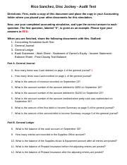 Sanchez Business Simulation Automated Rico Answers