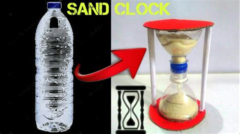 Sand Clock Bottle Happy